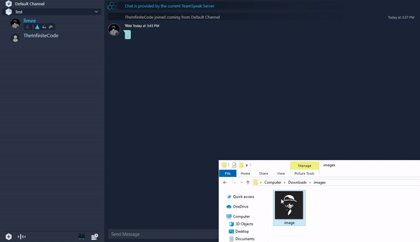 GIFs or Images showing on status (Suggestion) – Discord